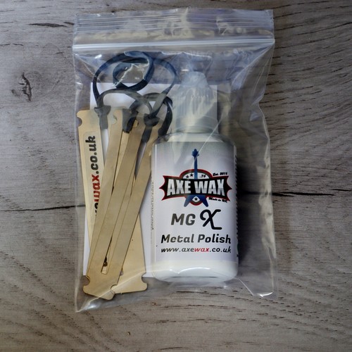 Guitar fret polish kit - kit,
