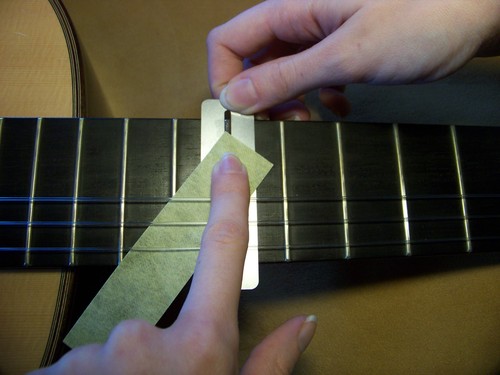 Guitar fret polishing kit - polishing, kit-