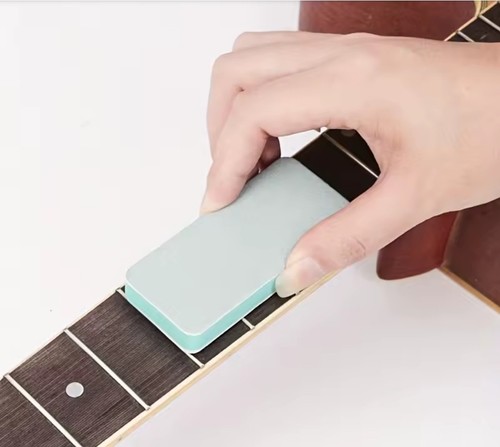 Guitar fret polishing block - polishing,